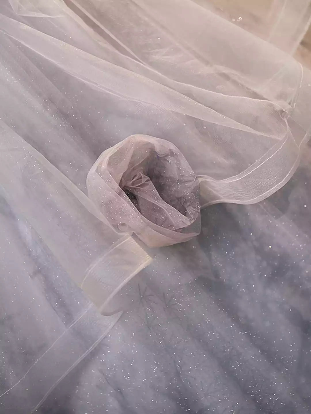 A-Line Strapless Gray Tulle Floor Length Formal Dress Evening Party Dress