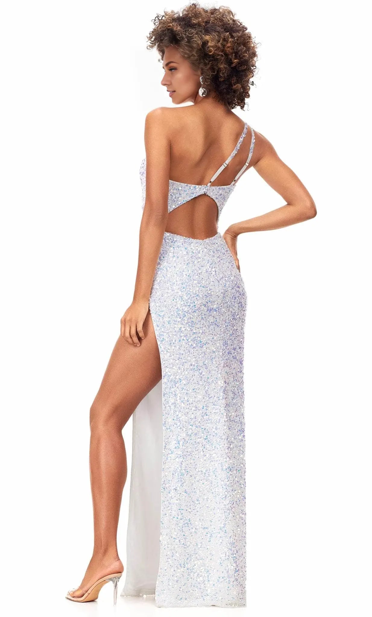 Asymmetric Sleeveless Sheath Gorgeous Off the shoulder Floor length Long Prom Dress For Sale For Women