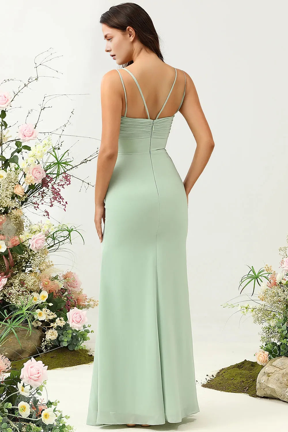 Asymmetrical Sleeveless Mermaid Pretty Off the shoulder Floor length Party Dress Hot Sale For Ladies