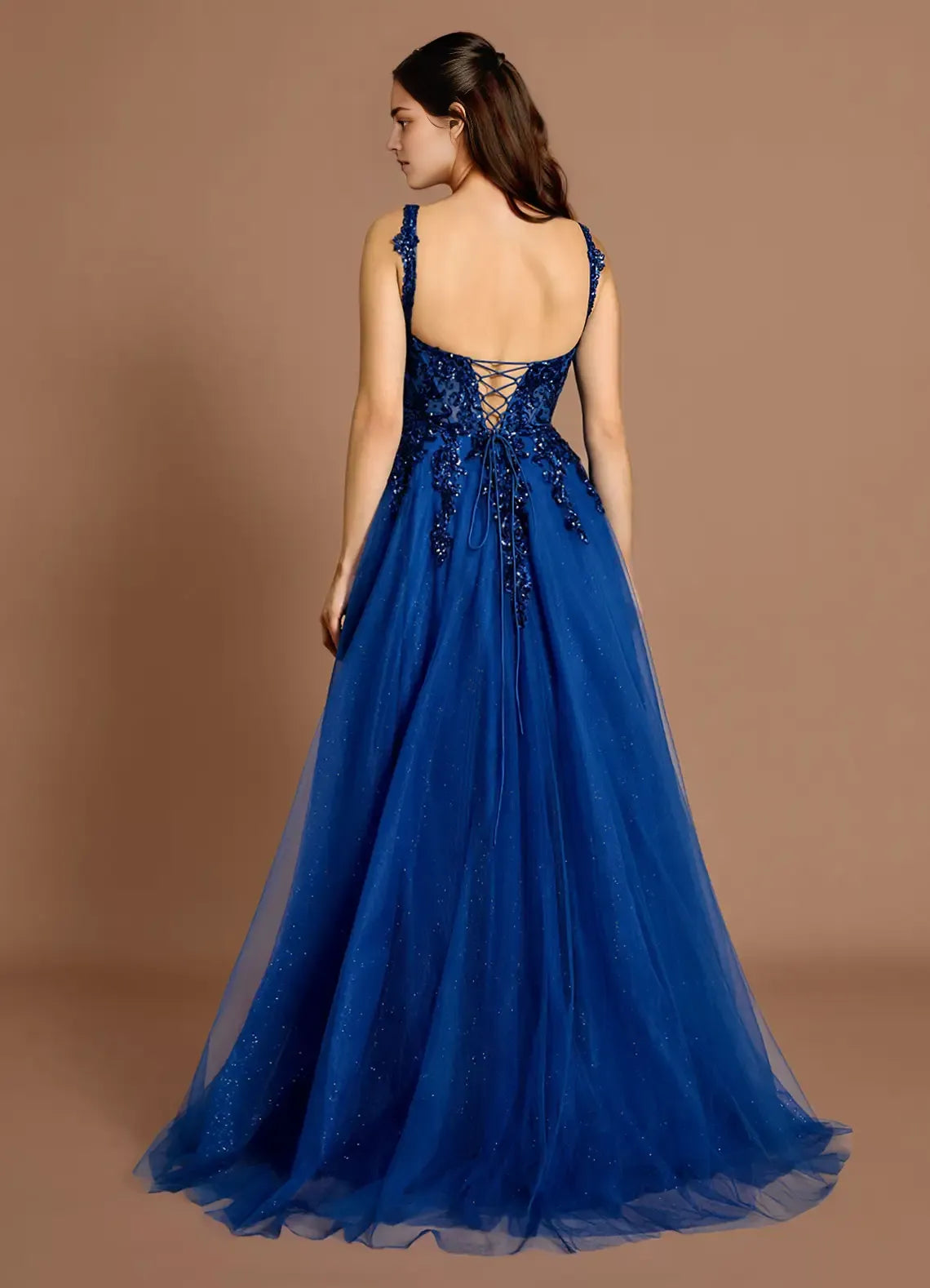 Beaded Tulle Ballgown Sweetheart Sleeveless Lace Up Back Floor Length Hot sale Prom Dress