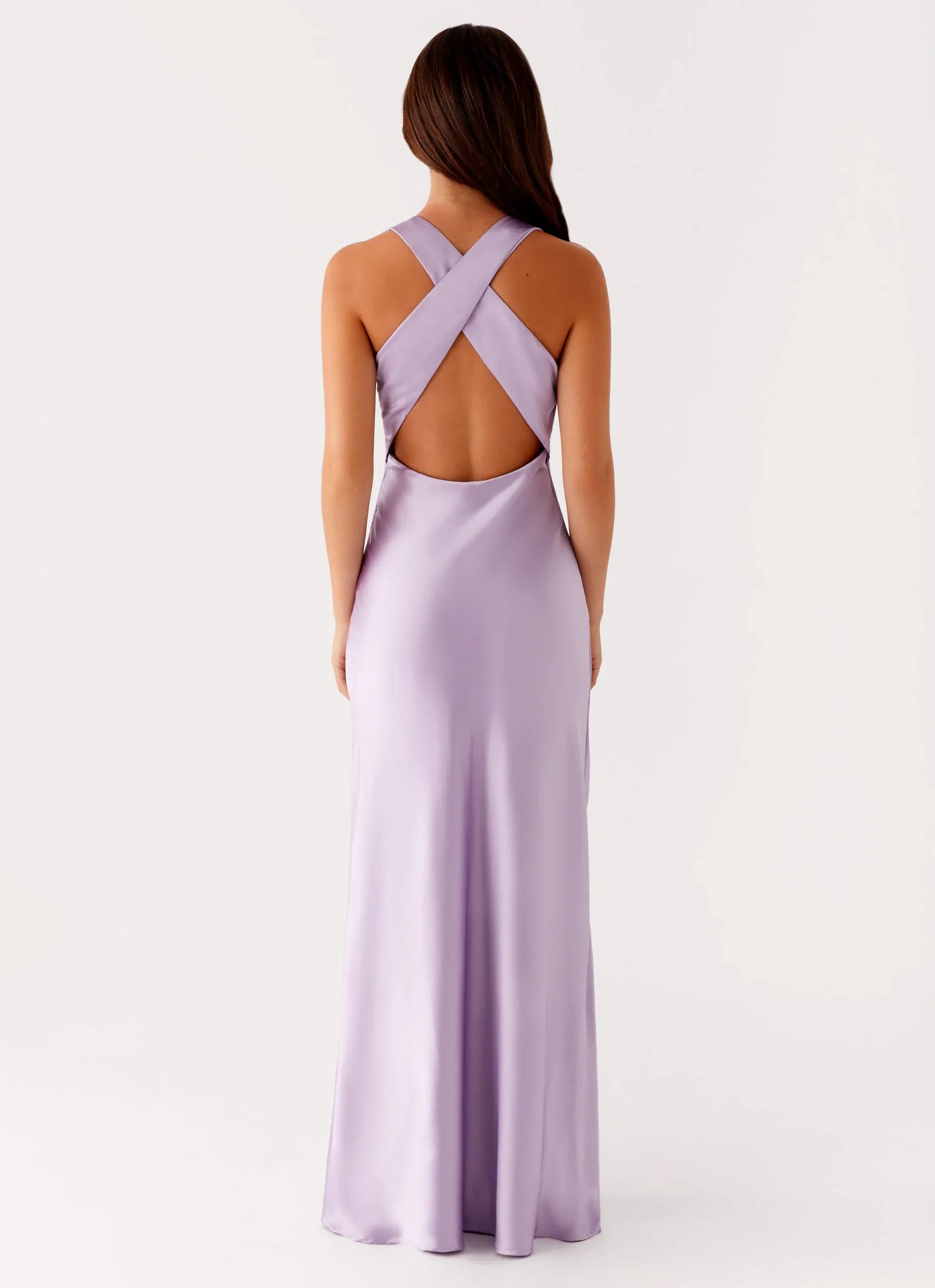 Charming Sheath Plunge Neck Sleeveless Crisscross Back Floor Length Plus Size Evening Dress