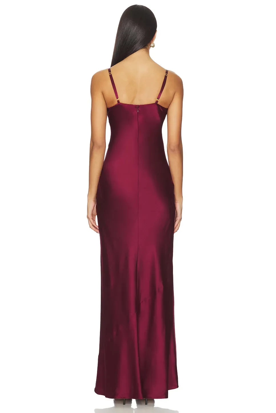 Chic Sheath Sweetheart Neck Sleeveless Zip Back Floor Length Evening Dress