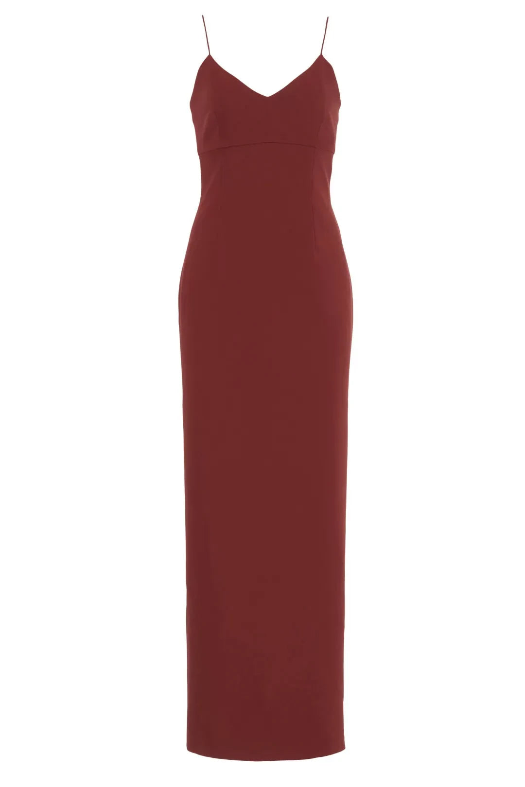 Chic Sheath V Neck Sleeveless Open Back High Slit Floor Length Plus Size Prom Dress