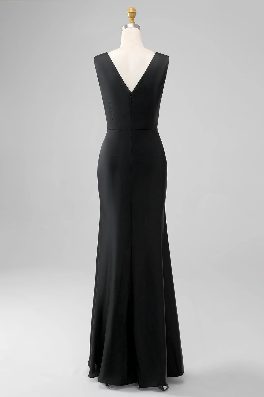 Cowl Sleeveless Mermaid Simple Off the shoulder Floor length Party Dress For Sale For women