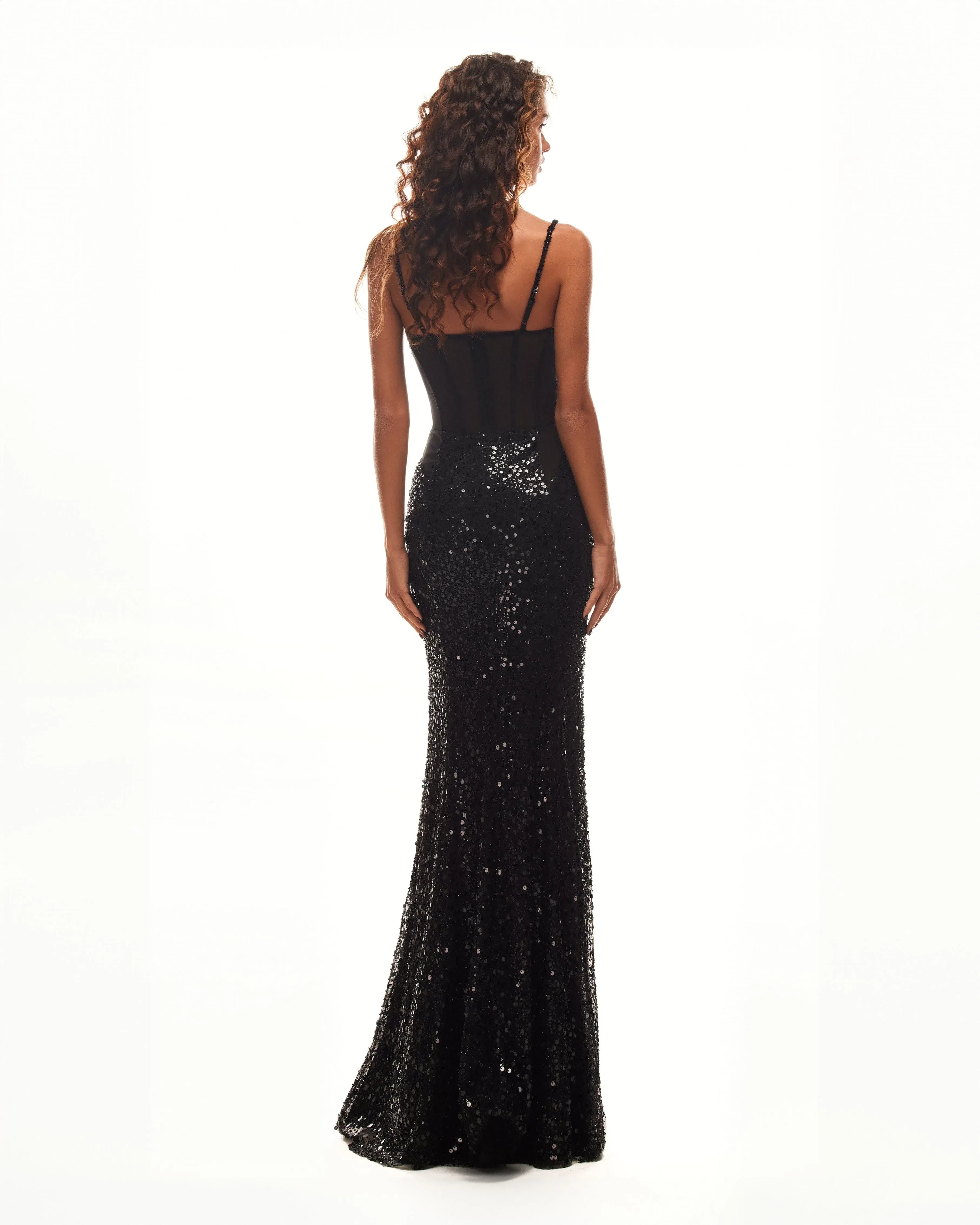 Dazzling Mermaid Sweetheart Neck Sleeveless Zipper Back Floor Length Evening Dress
