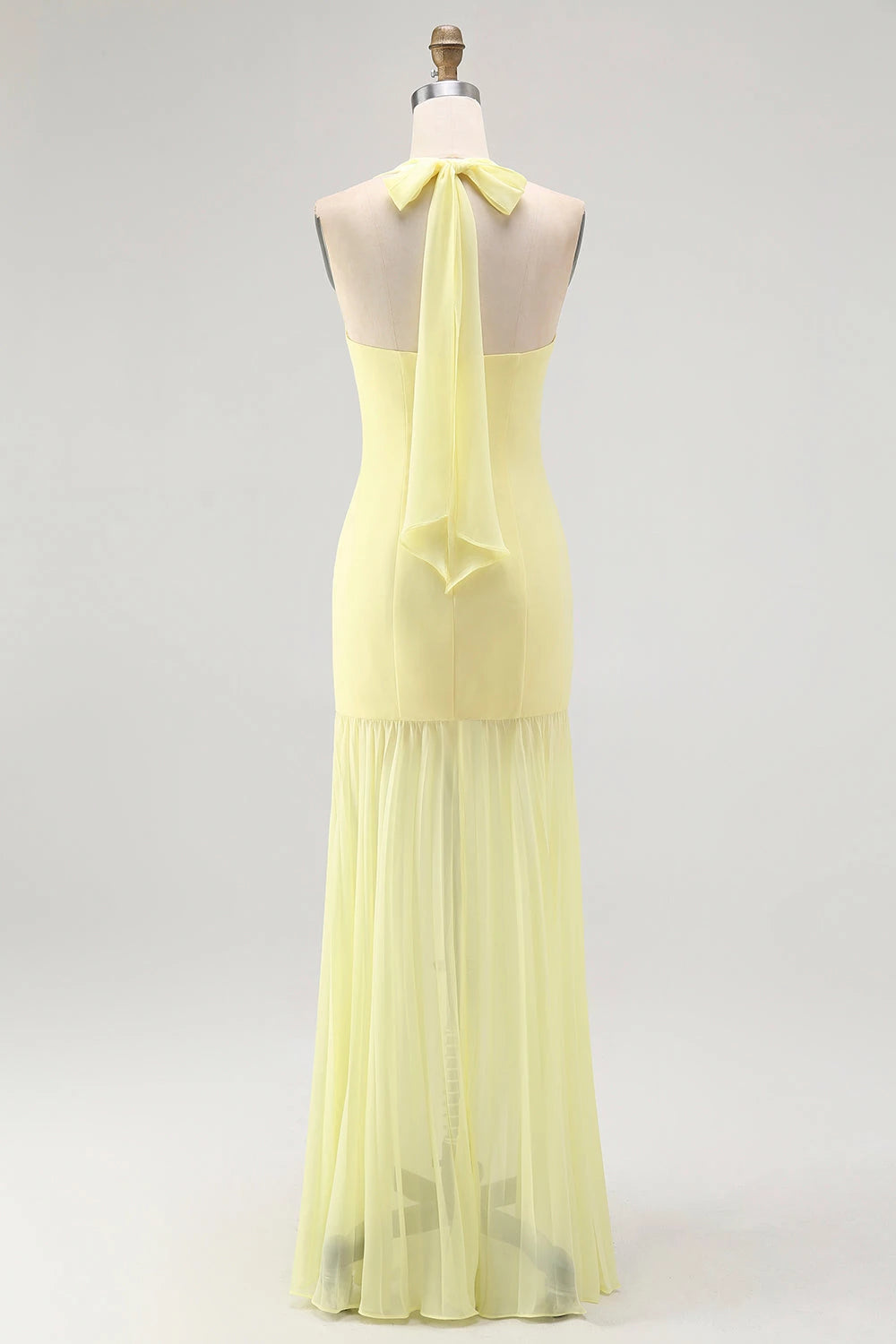 Dreamy Mermaid Strapless Sleeveless Draped Back Floor length Evening Dress Homecoming Dress（副本）