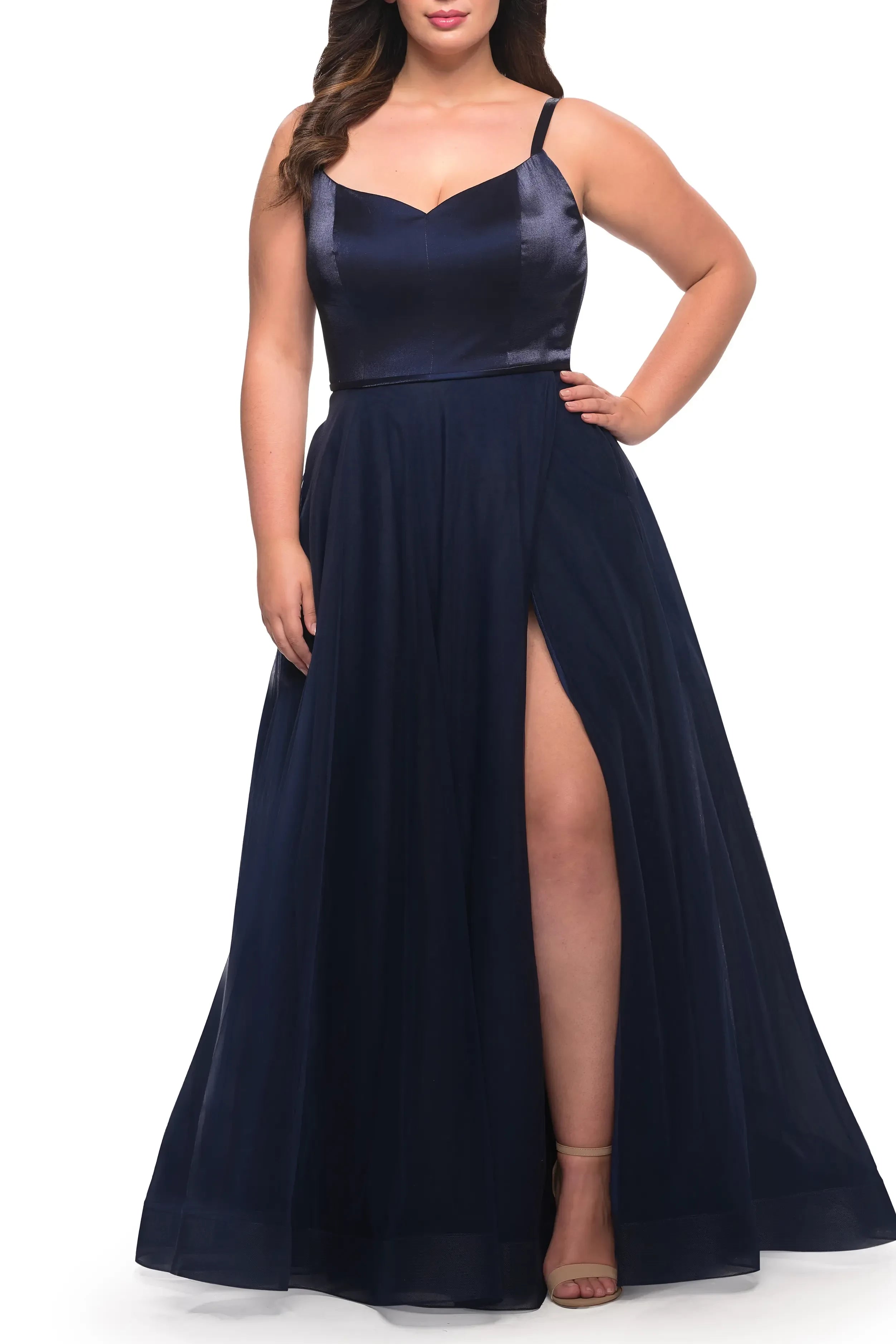 Enchanting A Line Sweetheart Neck Sleeveless Zipper Back Floor Length Plus Size Evening Dress