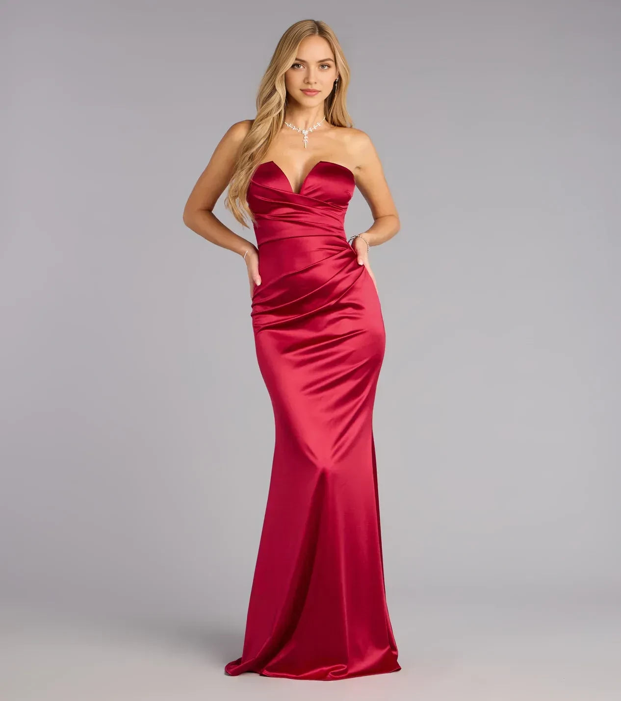 Gorgeous Trumpet Sweetheart Neck Sleeveless Zipper Back Floor Length Prom Dress