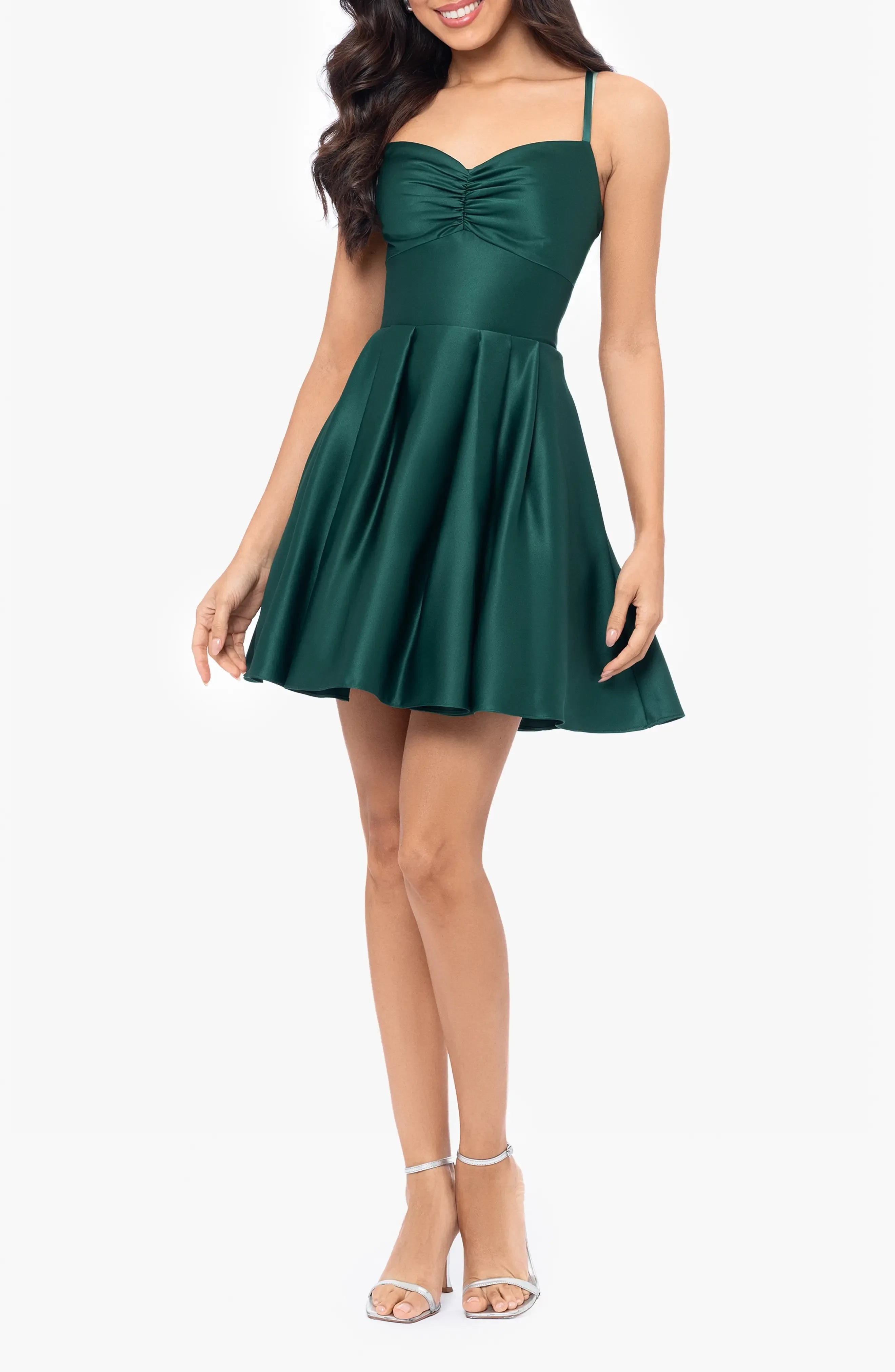 Graceful Sweetheart Neck Sleeveless Lace Up Back Short Length Homecoming Dress