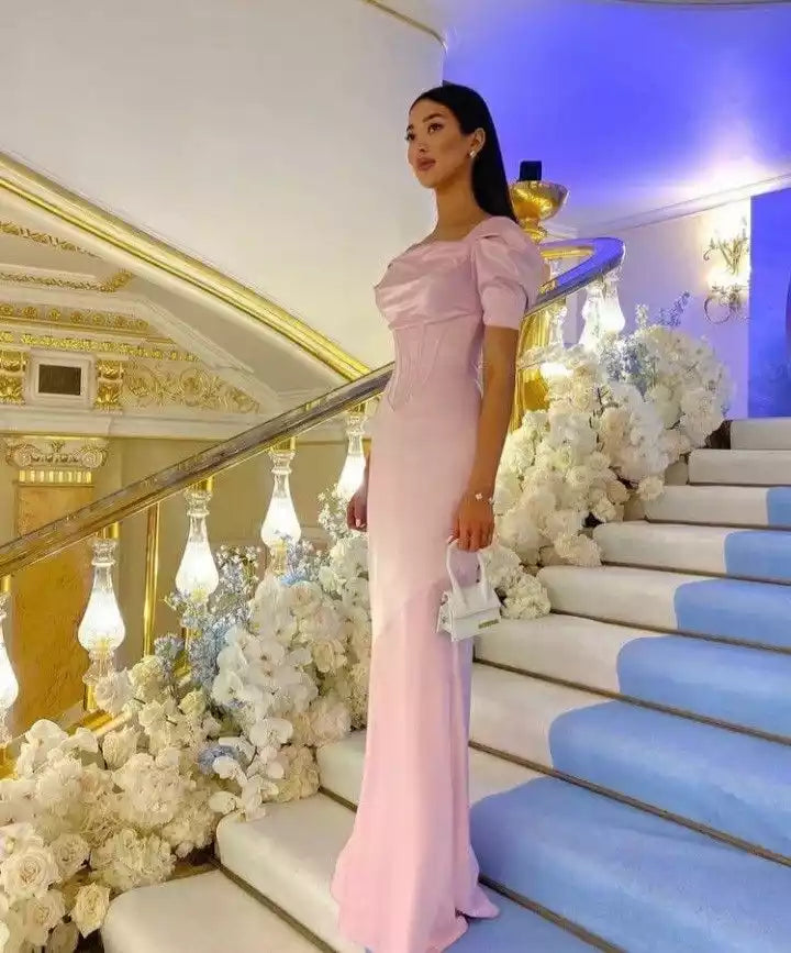 Green Sleeveless Popular Mermaid Evening Formal Long Prom Dresses