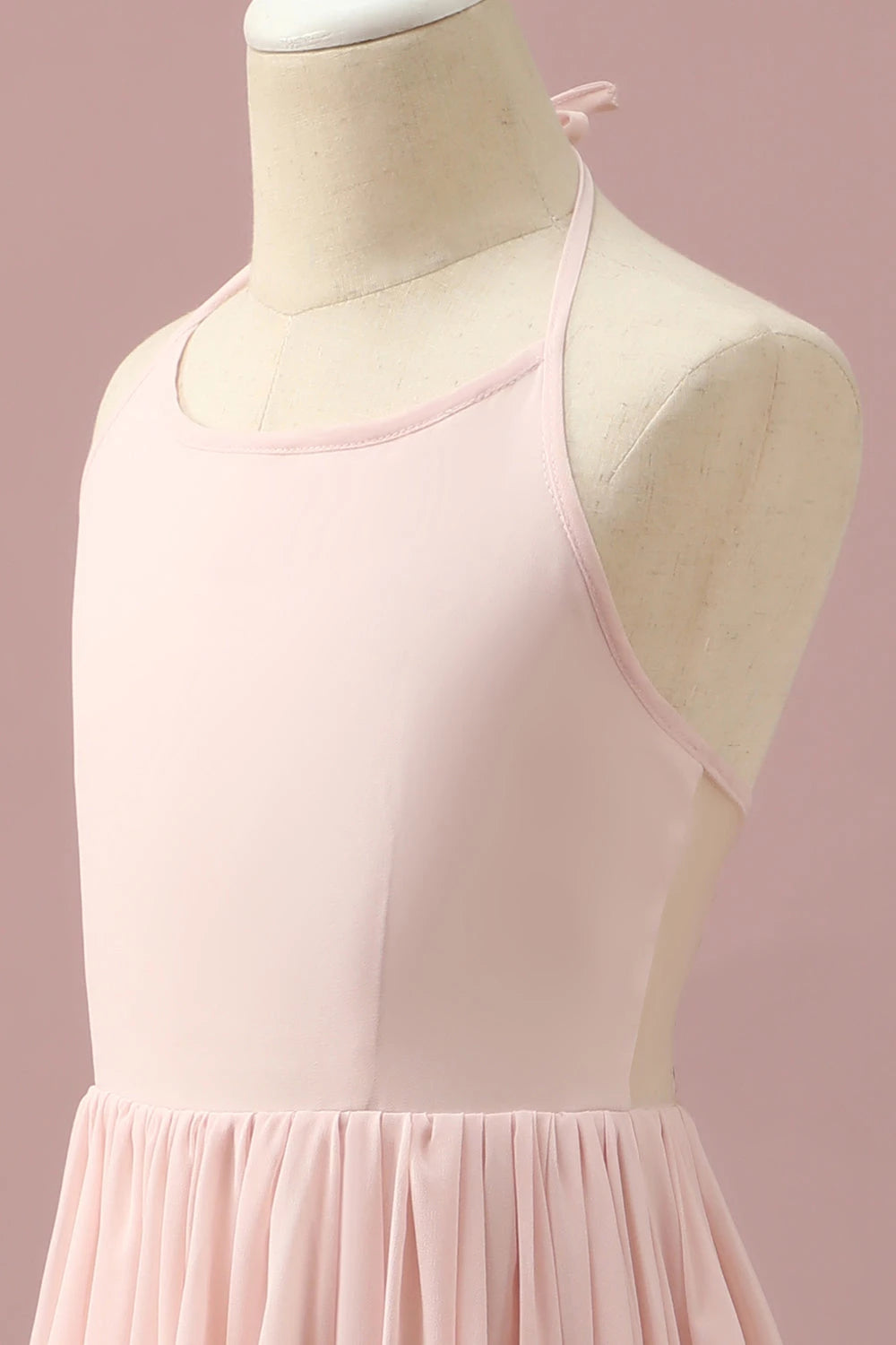 Halter Sleeveless A-Line Charming Off the shoulder Asymmetrical Floor length Party Dress For Sale For Ladies