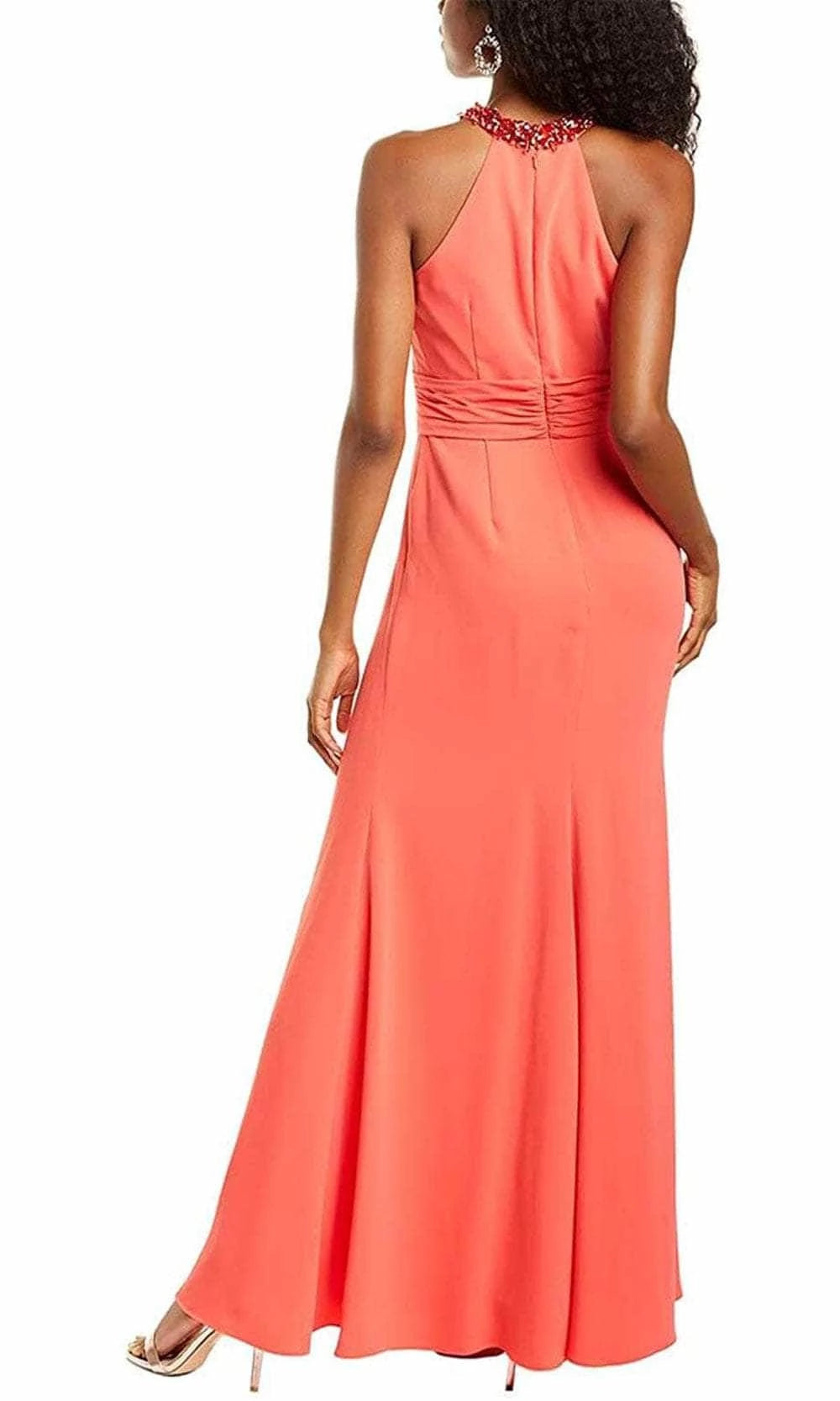 Halter Sleeveless A-Line Classic Off the shoulder Floor Length Prom Dress Hot Sale For Adults