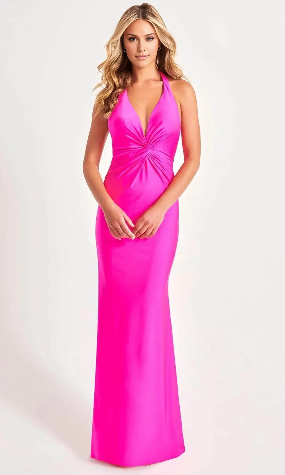 Halter Sleeveless Sheath Elegant Off the shoulder Floor Length Prom Dress For Sale For Ladies