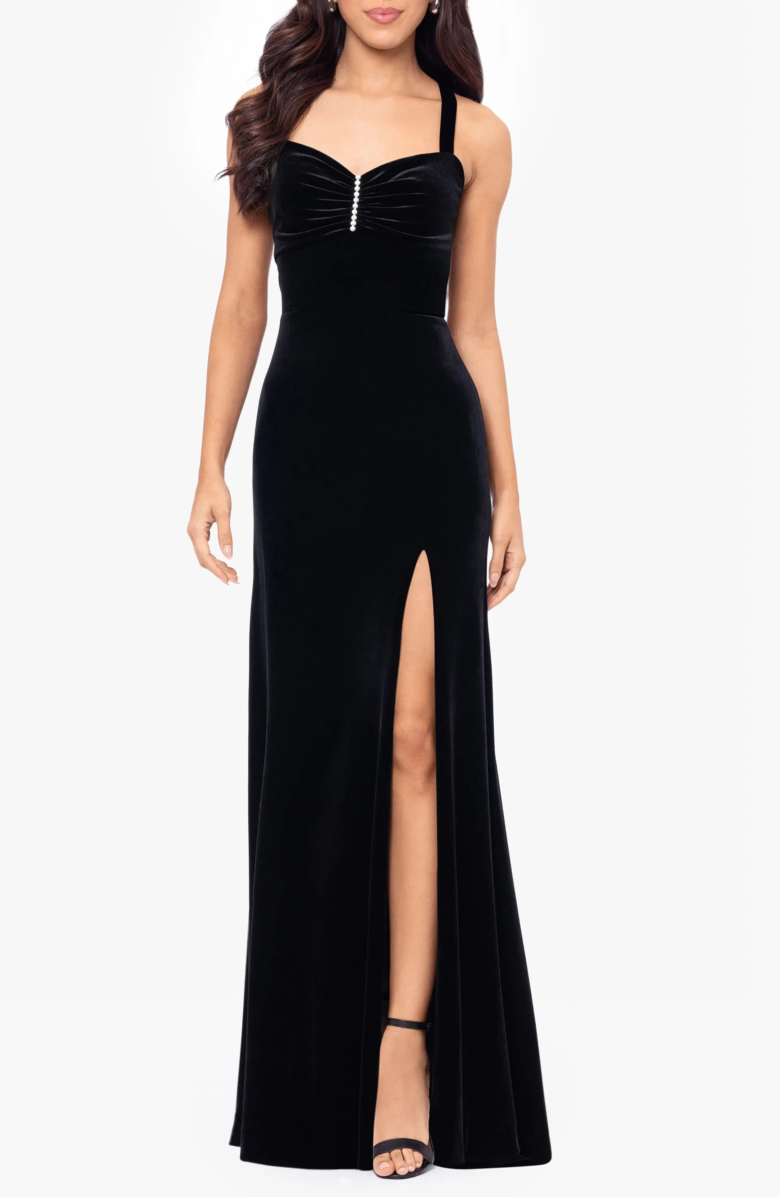 Lovely Mermaid Sweetheart Neck Sleeveless Lace Up Back Floor Length Evening Dress