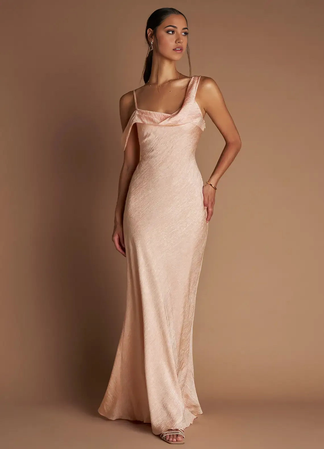 Luminous Sheath Square Neck Sleeveless Open Back Floor Length Hot Sale Prom Dress