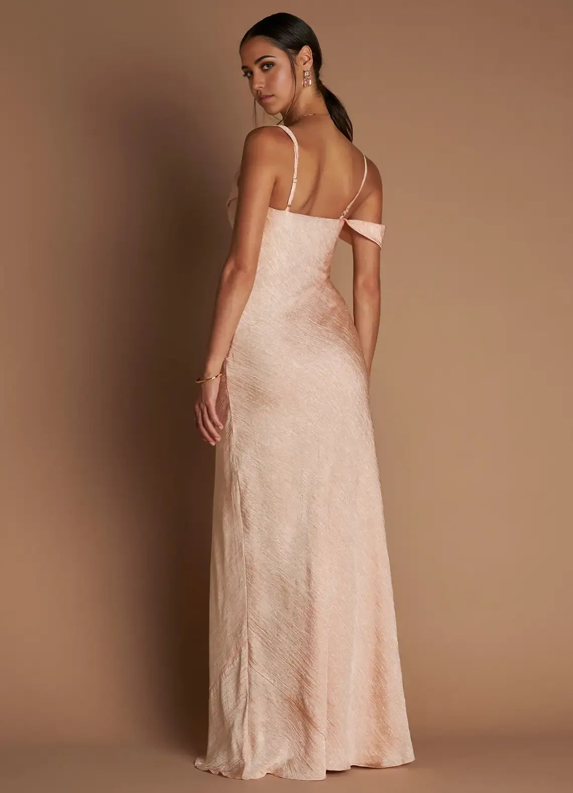 Luminous Sheath Square Neck Sleeveless Open Back Floor Length Hot Sale Prom Dress