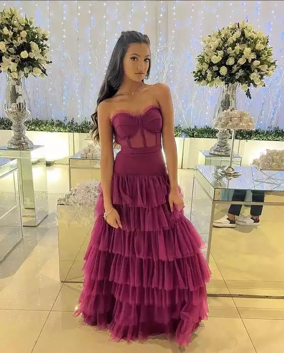 New arrive floor length prom dress Evening Gown Long Prom Dresses