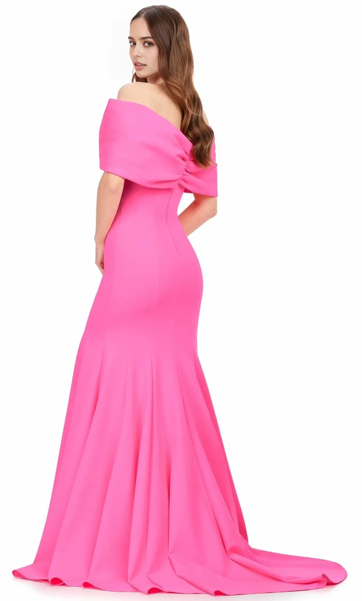 Off-Shoulder Sleeveless Mermaid Elegant Off the shoulder Floor Length Prom Dress For Sale For Women