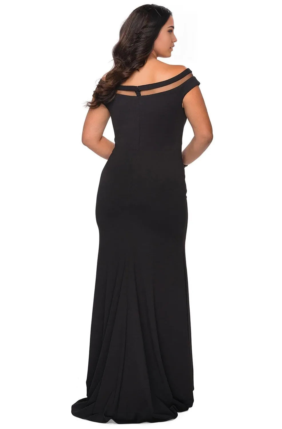 Off-Shoulder Sleeveless Sheath Trendy Floor length Long Prom Dress Hot Sale For Ladies