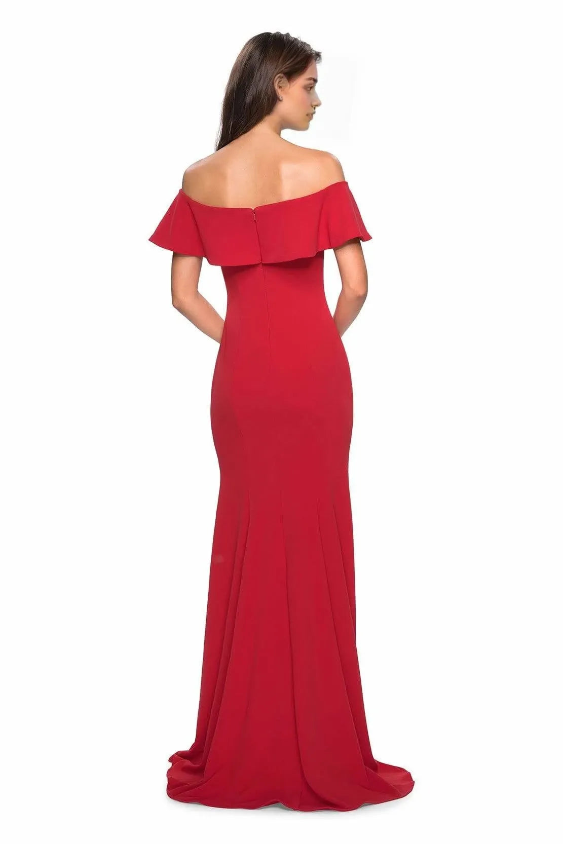 Off-Shoulder Sleeveless Trumpet Vintage Off the shoulder Floor Length Prom Dress Hot Sale For Ladies