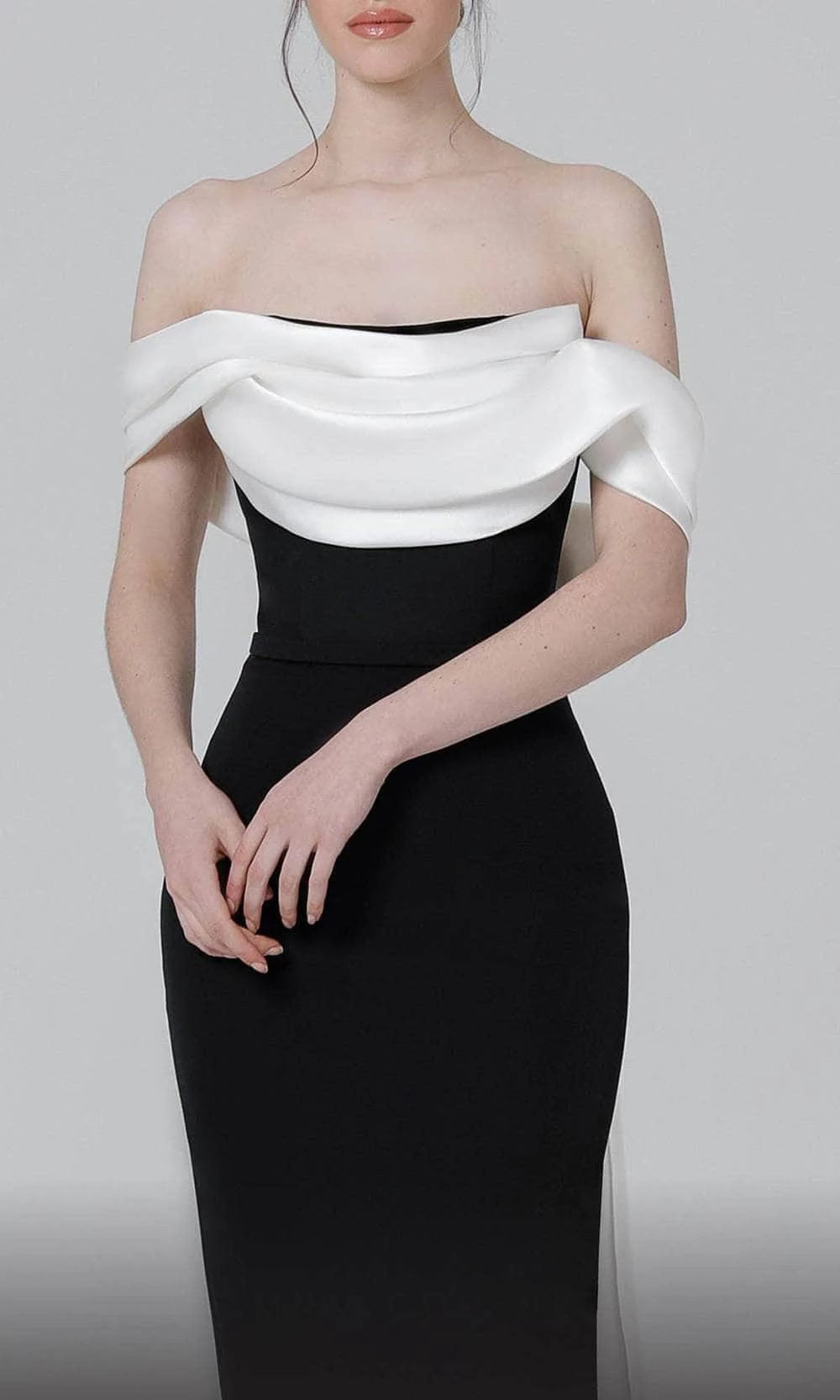 Off Shoulder Sleeveless Sheath Fashion Floor length Prom Dress Hot Sale For Women