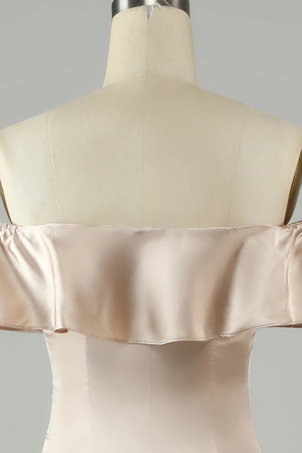 Off the shoulder Sleeveless Mermaid Romantic Ankle length Party Dress Hot Sale For ladies