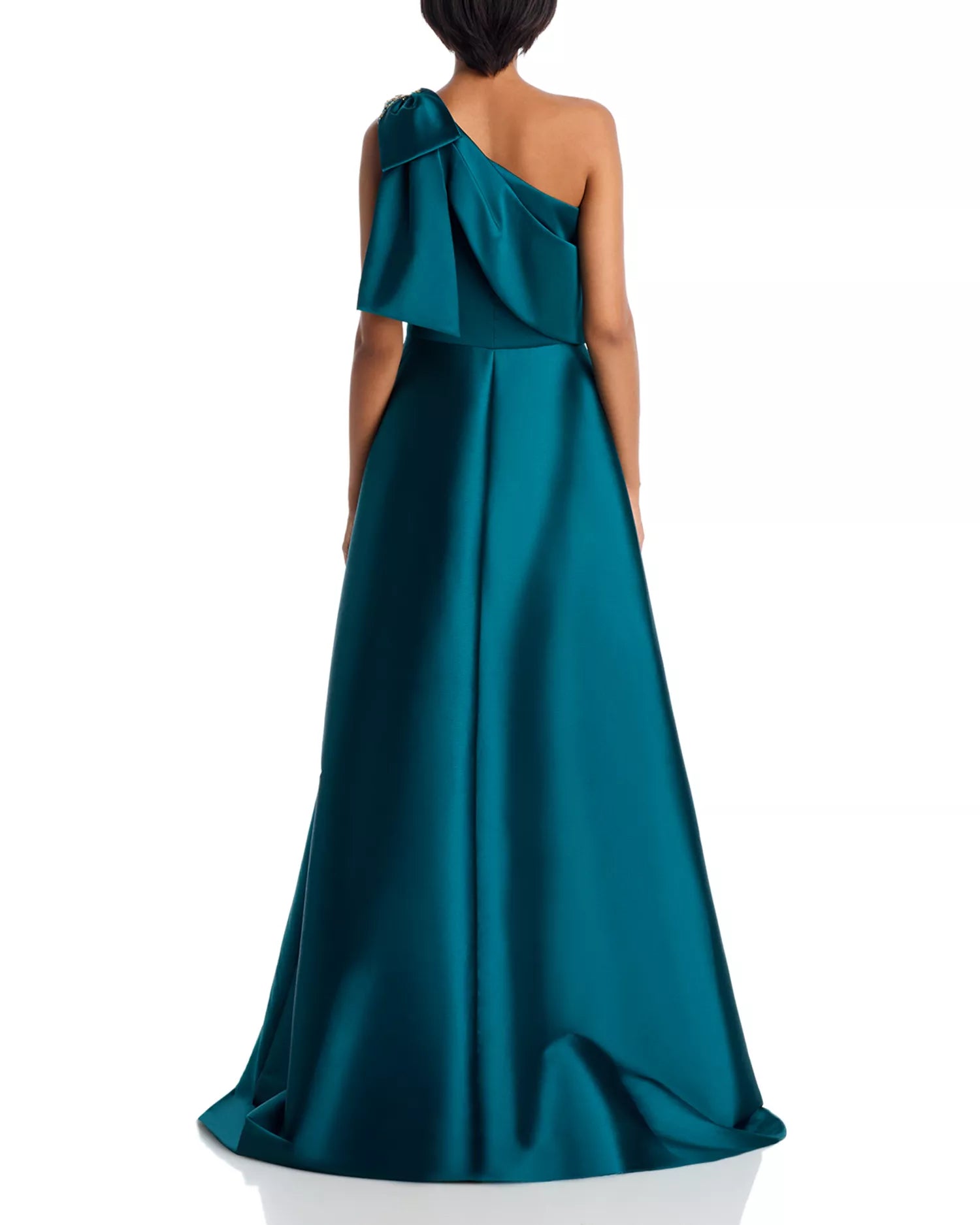 Opulent Ballgown One Shoulder Sleeveless Open Back Floor Length For Women Prom Dress