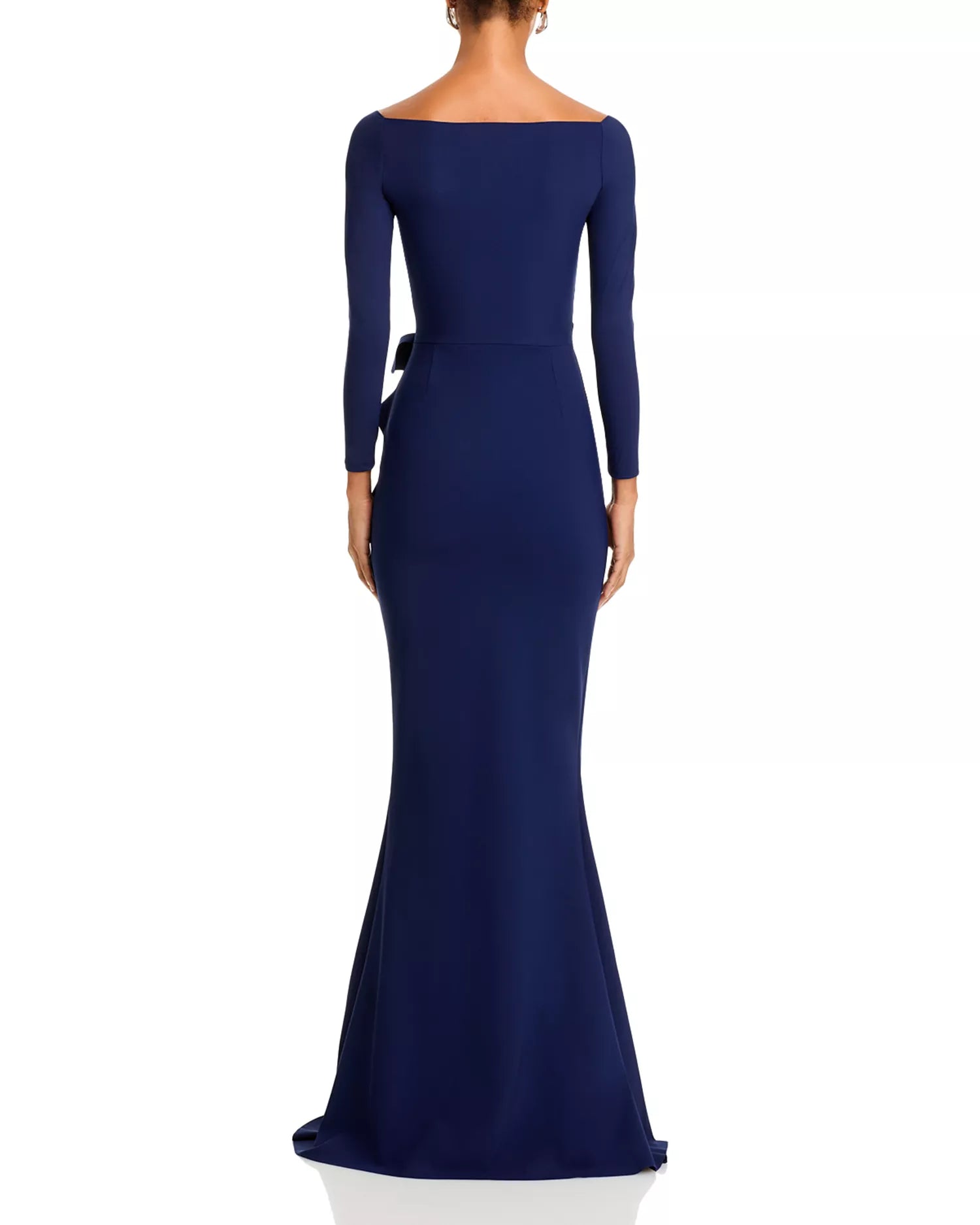 Polished Mermaid Off the Shoulder Long Sleeve Closed Back Floor Length For Sale Prom Dress