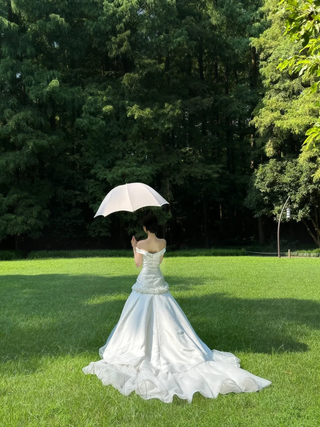 Pretty Mermaid White Floral Satin Tulle Long Floor length Off-the-shoulder Sleeveless Prom Dress Cocktail Dress Homecoming Dress Evening Dress Party Dress Wedding Dresses