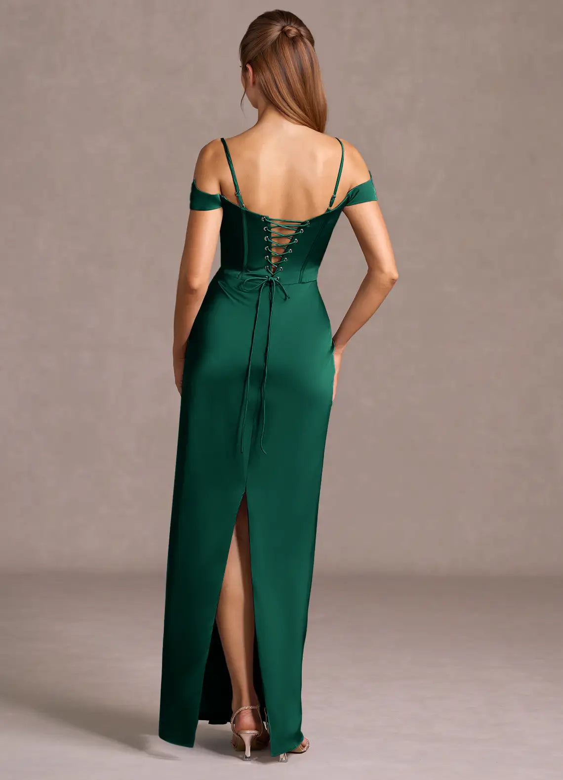 Regal Sheath Sweetheart Off the Shoulder Lace Up Back Floor Length For Ladies Prom Dress