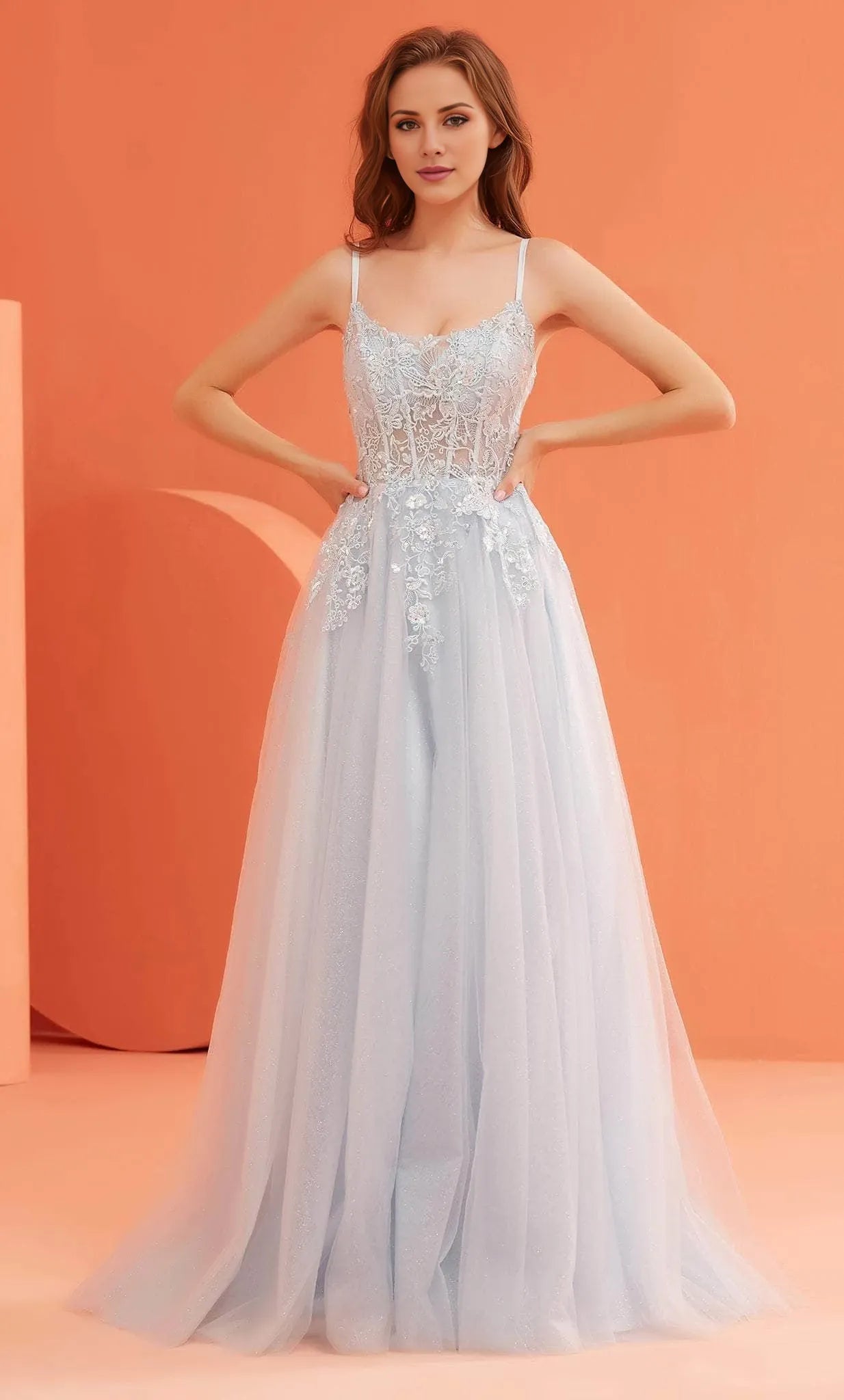 Scoop Sleeveless A-line Classic Off the shoulder Floor Length Prom Dress For Sale For Ladies