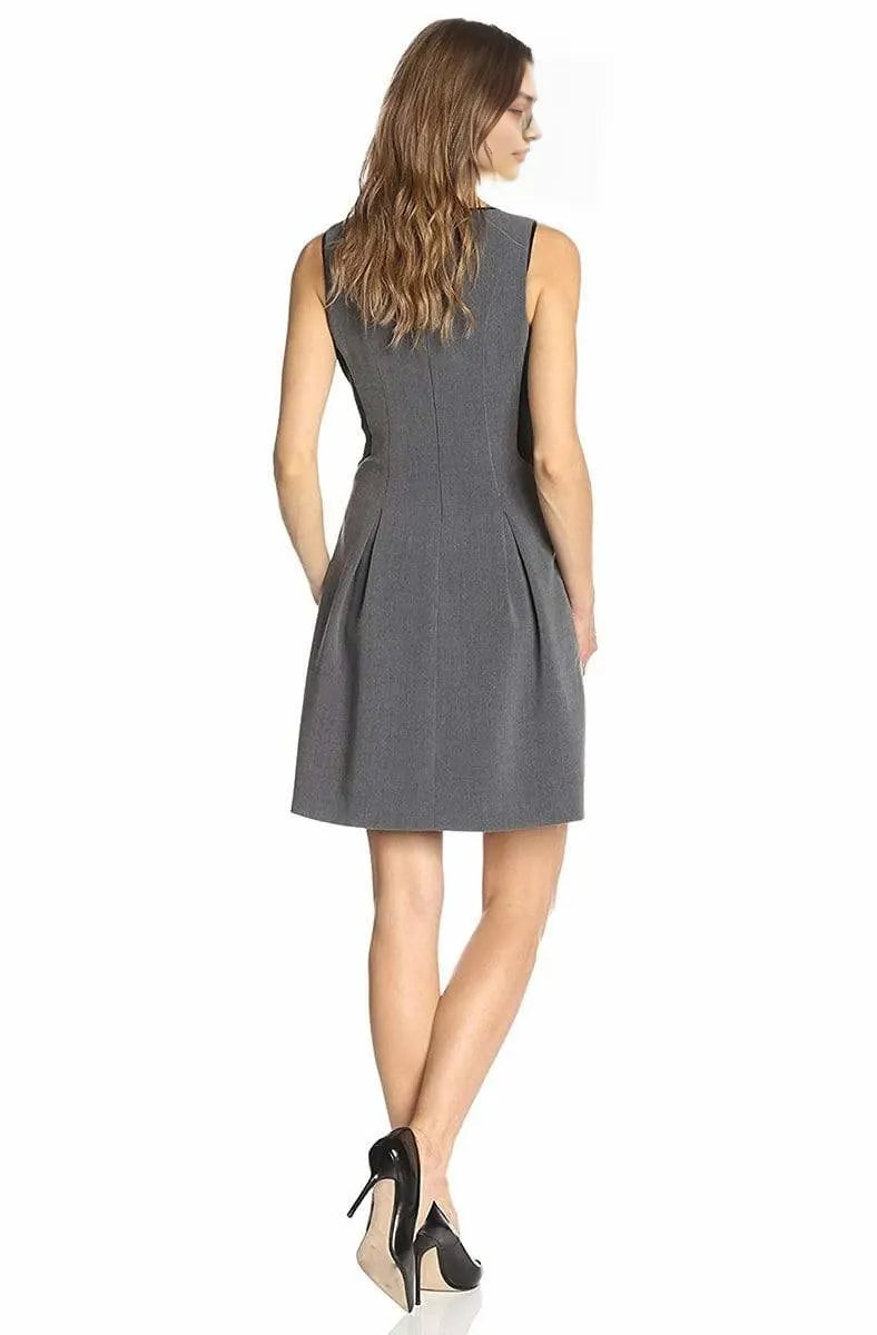 Scoop Sleeveless A-line Classic Off the shoulder Tea Length Prom Dress Hot Sale For Ladies