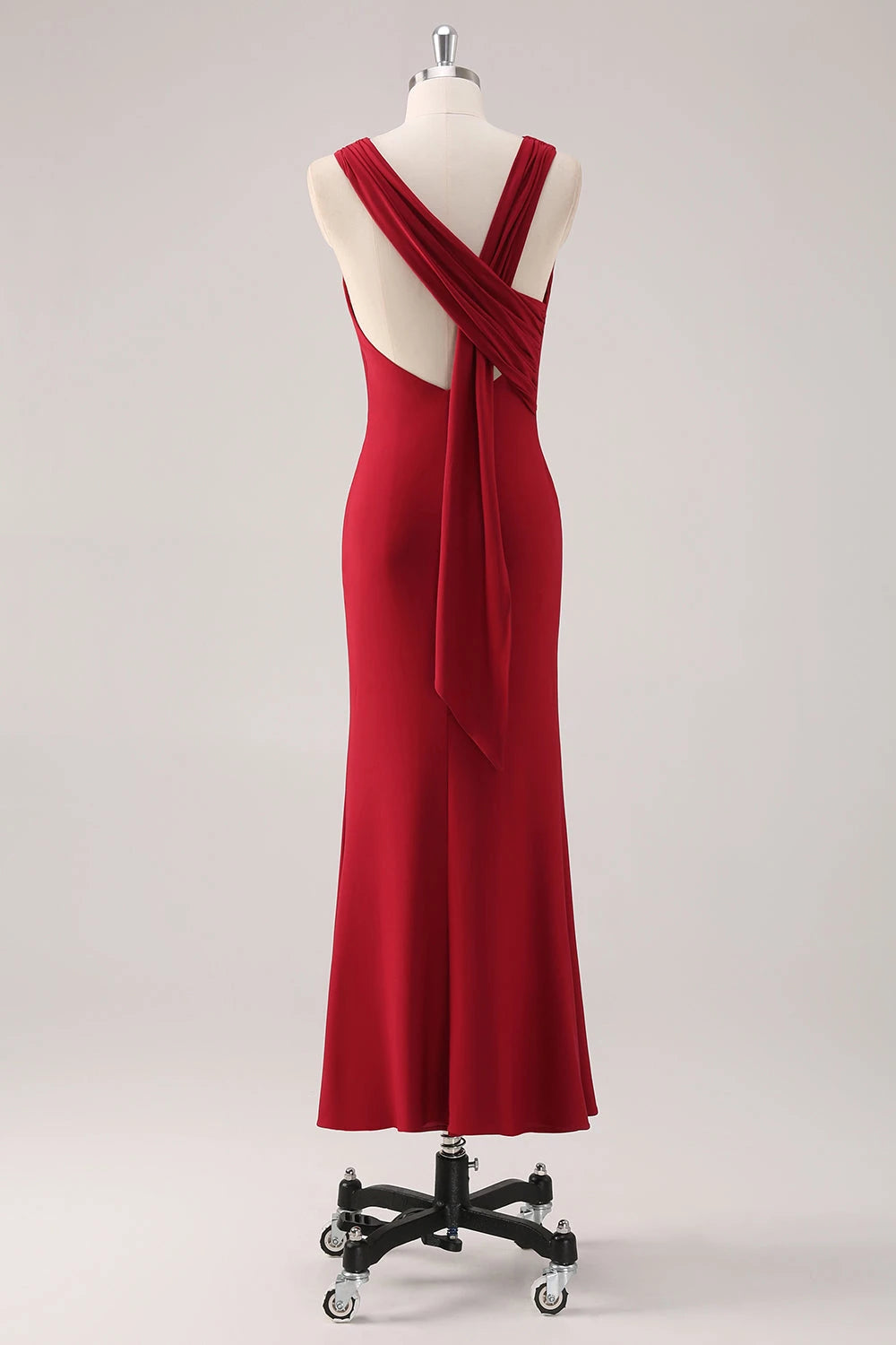 Scoop Sleeveless Sheath Simple Off the shoulder Floor Length Prom Dress Hot Sale For Ladies