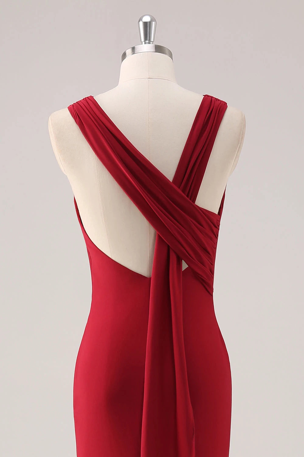 Scoop Sleeveless Sheath Simple Off the shoulder Floor Length Prom Dress Hot Sale For Ladies