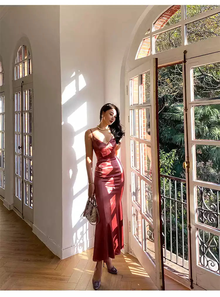 Sleeveless Long Formal Occasion Dresses Evening Gowns