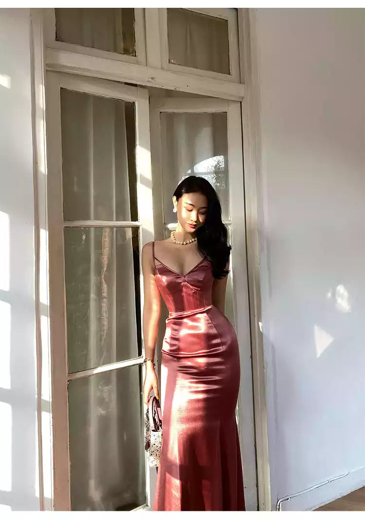 Sleeveless Long Formal Occasion Dresses Evening Gowns