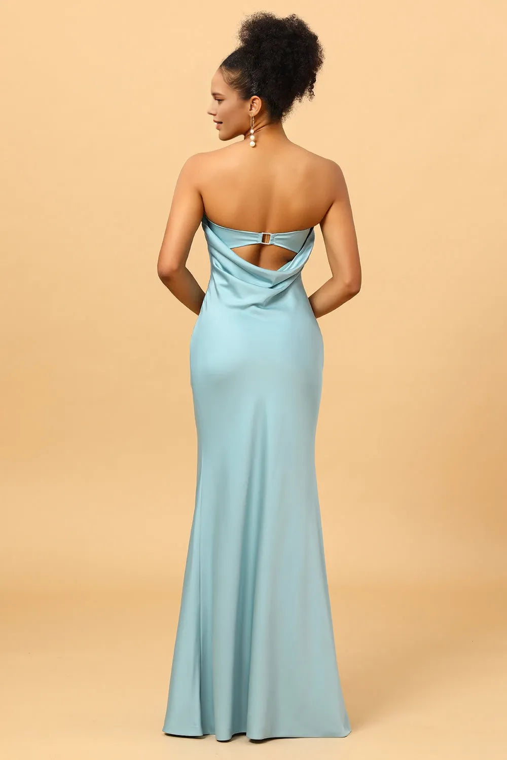 Straight Sleeveless Mermaid Fashion Off the shoulder Floor Length Prom Dress For Sale For Women