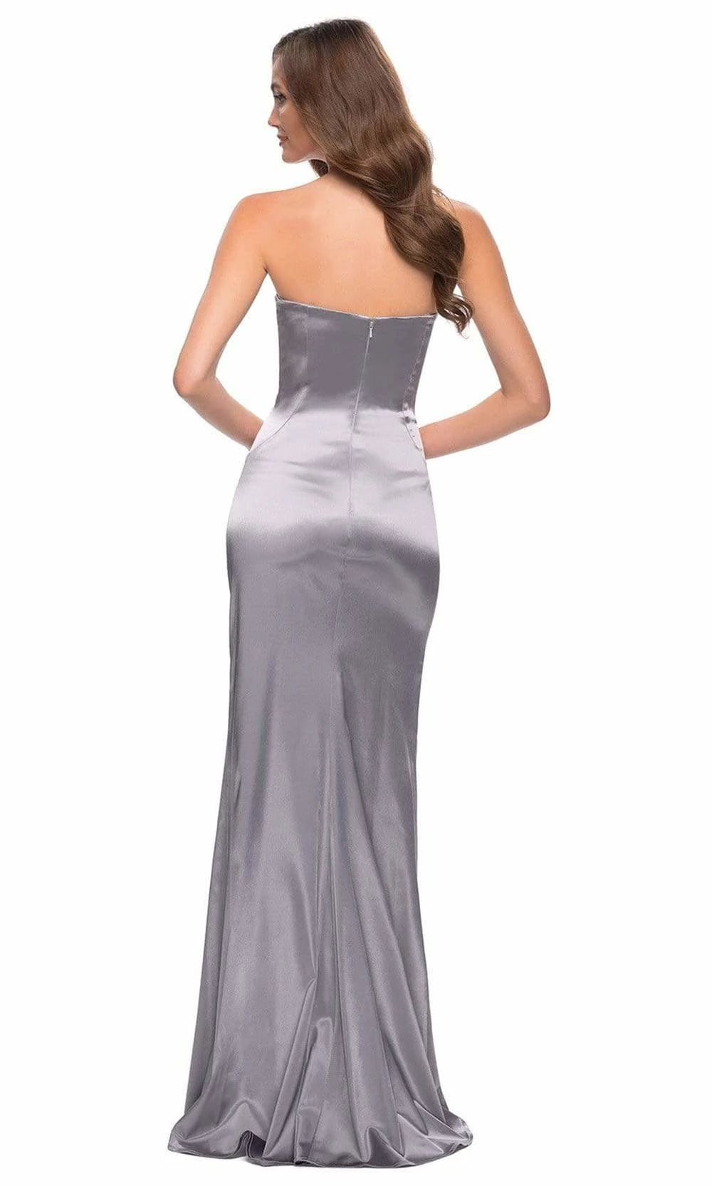 Straight Sleeveless Sheath Simple Off the shoulder Floor Length Prom Dress Hot Sale For Ladies