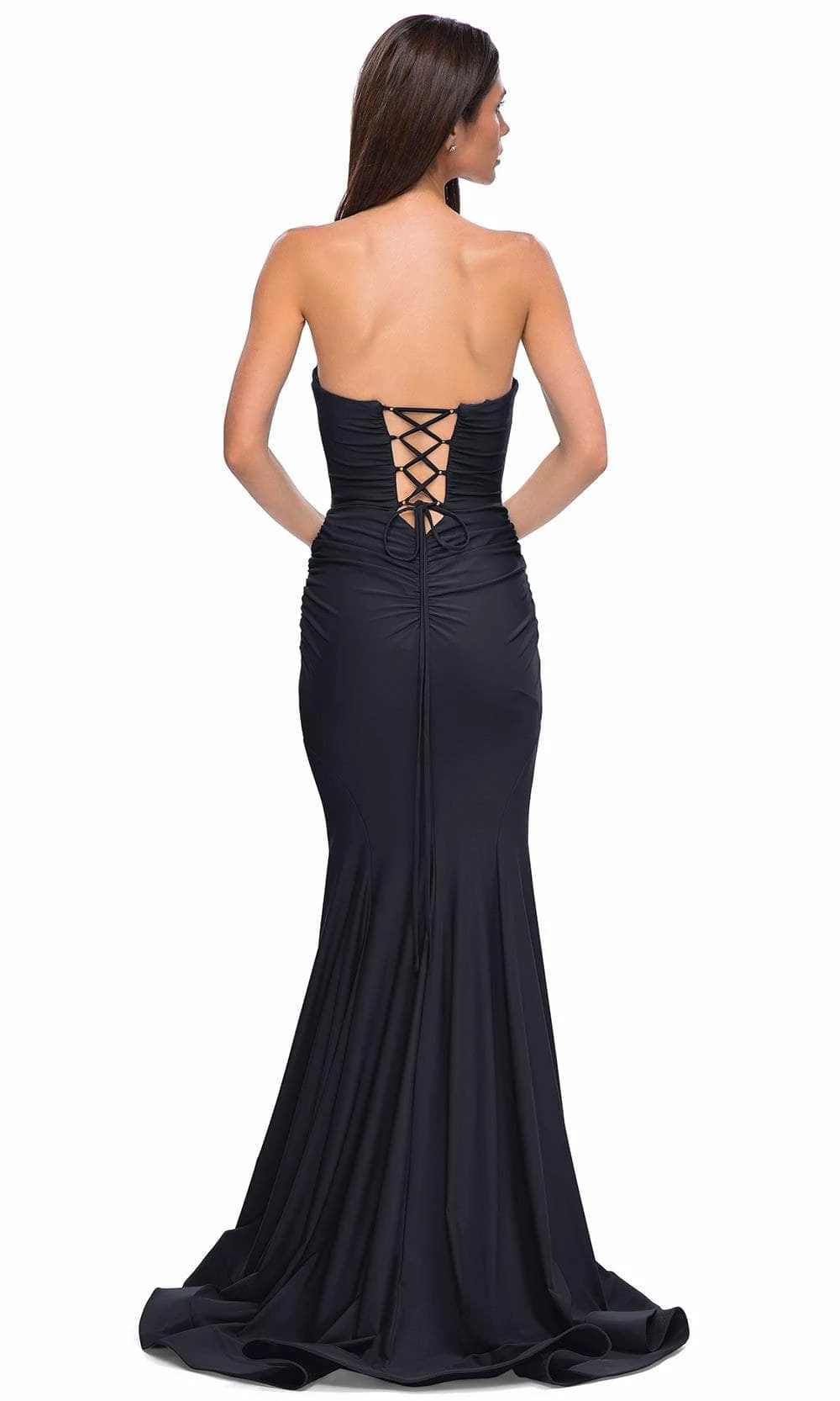 Strapless Sleeveless Mermaid Elegant  Floor length Long Prom Dress For Sale For Ladies