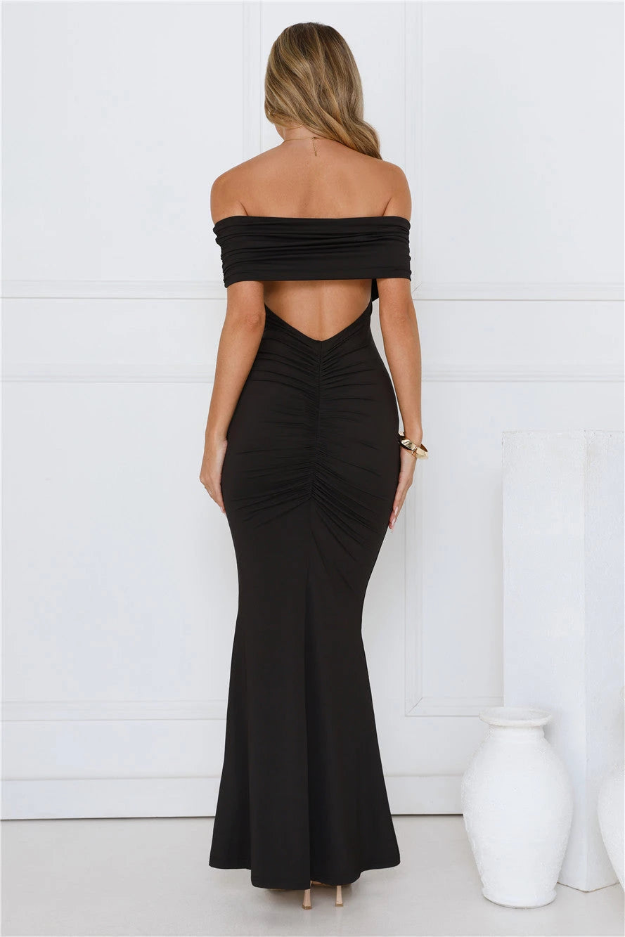 Strapless Sleeveless Mermaid Formal Off the shoulder Floor length Party Dress For Sale For Women