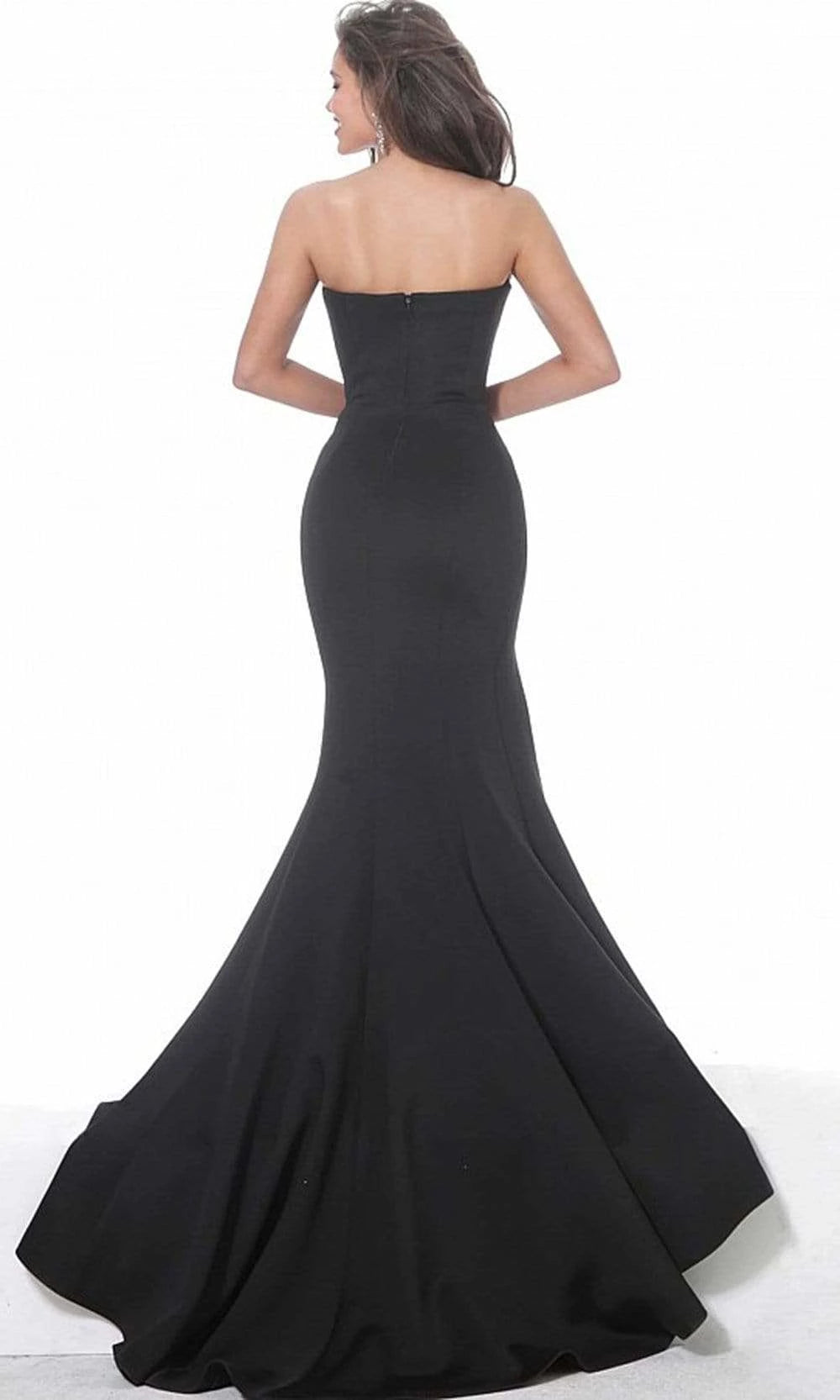 Strapless Straight Sleeveless Mermaid Vintage Floor length Long Prom Dress For Sale For Women