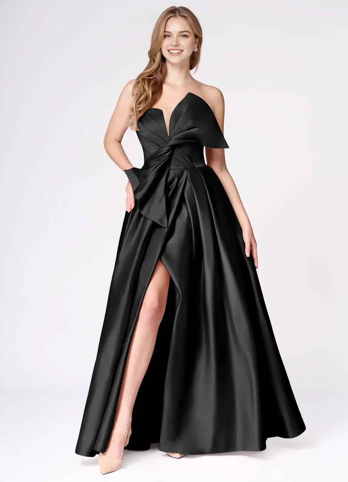 Striking Ballgown Sweetheart Strapless Open Back Floor Length For Sale Prom Dress