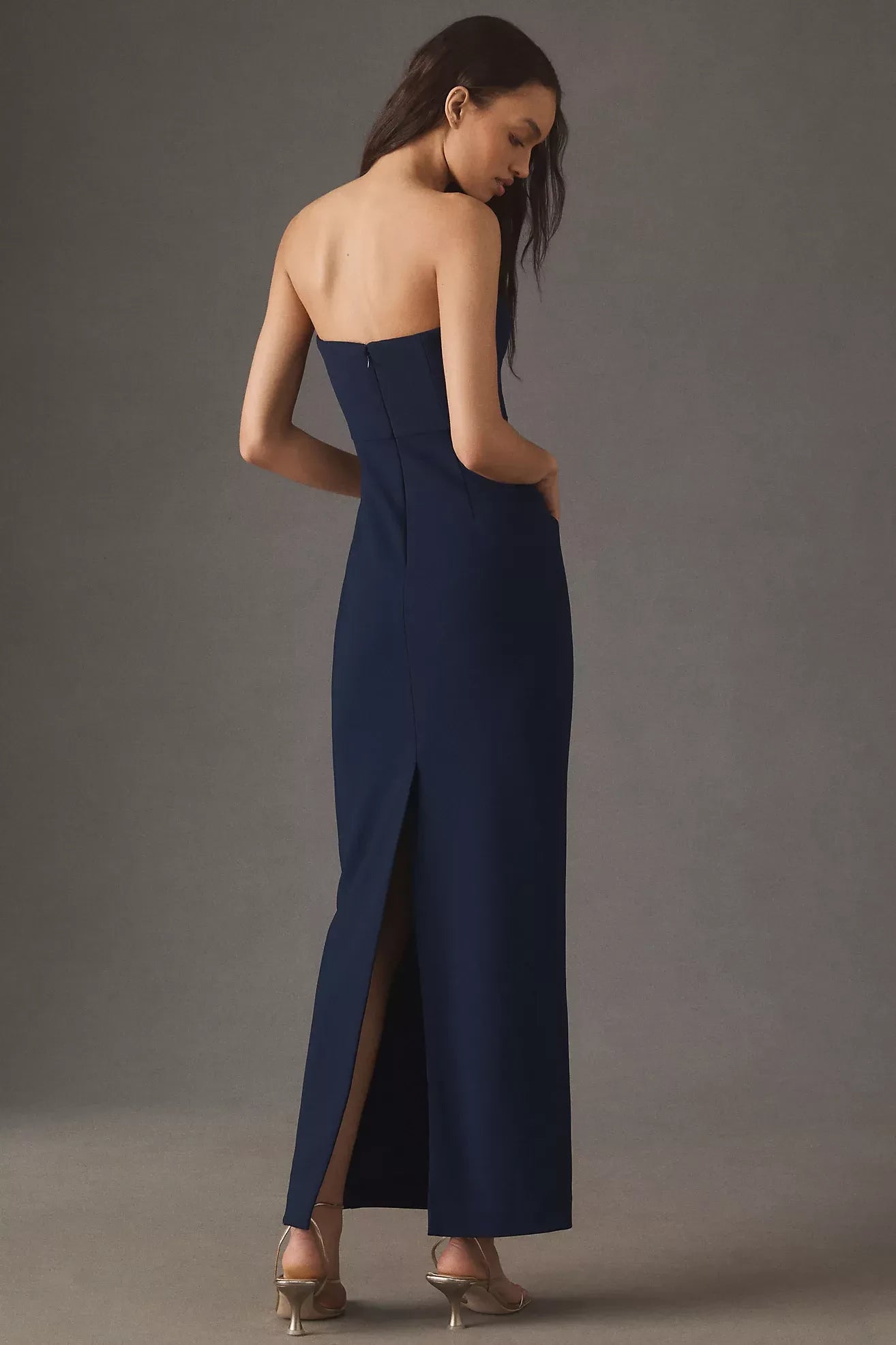 Stylish Sheath Sweetheart Neck Sleeveless Zipper Back Floor Length Evening Dress