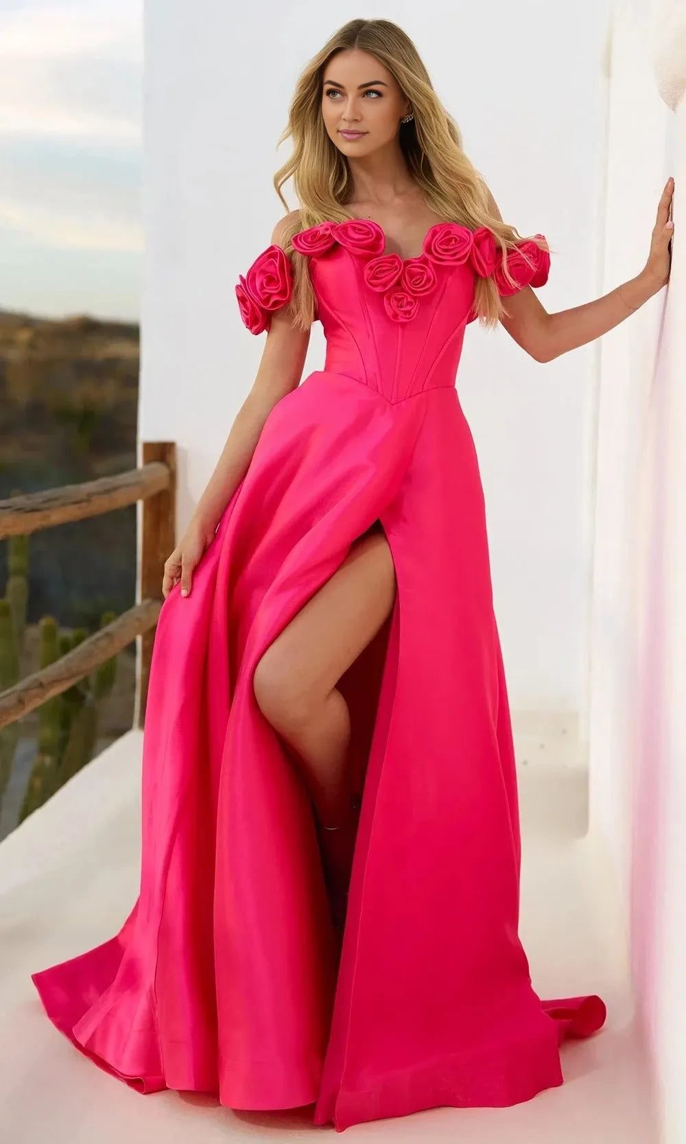 Sweetheart Sleeveless A-Line Elegant Off the shoulder Floor length Prom Dress For Sale For Women