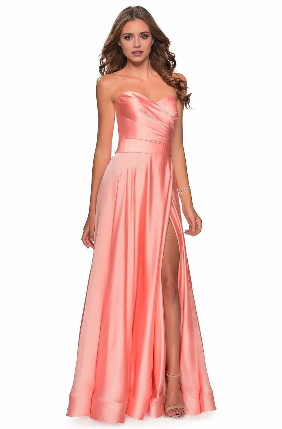 Sweetheart Sleeveless  A-Line Fashion Off the shoulder Floor Length Prom Dress Hot Sale For Ladies