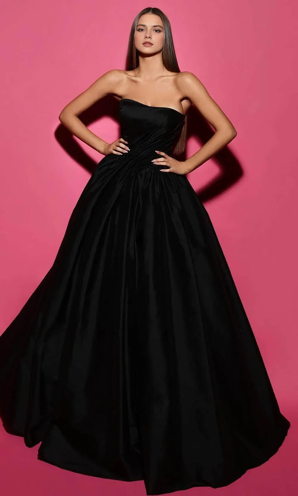 Sweetheart Sleeveless A-Line Pretty Black Off the shoulder Floor length Prom Dress For Sale For Women