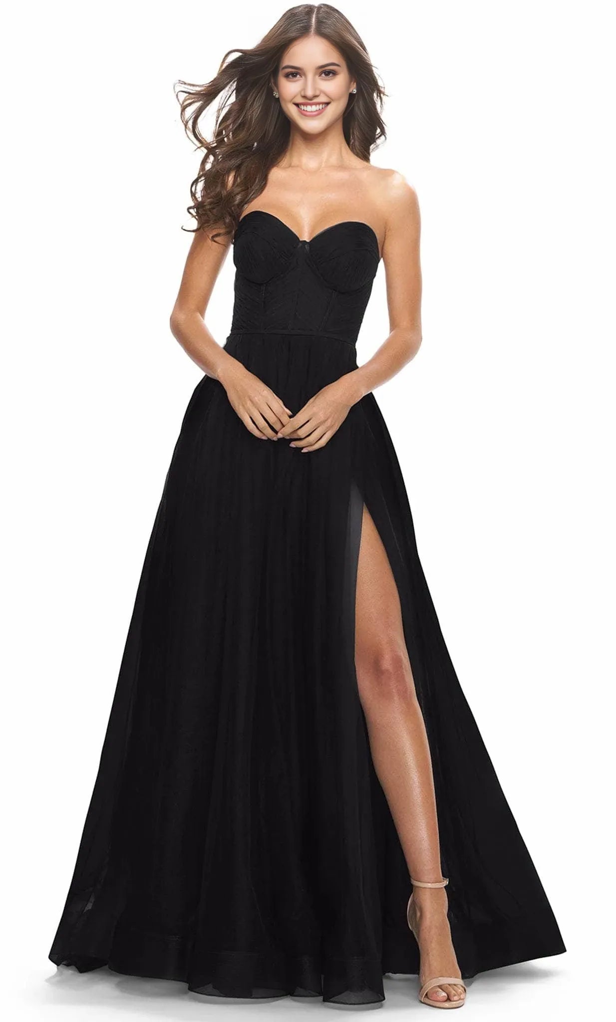 Sweetheart Sleeveless A-Line Trendy Off the shoulder Floor Length Prom Dress For Sale For Ladies