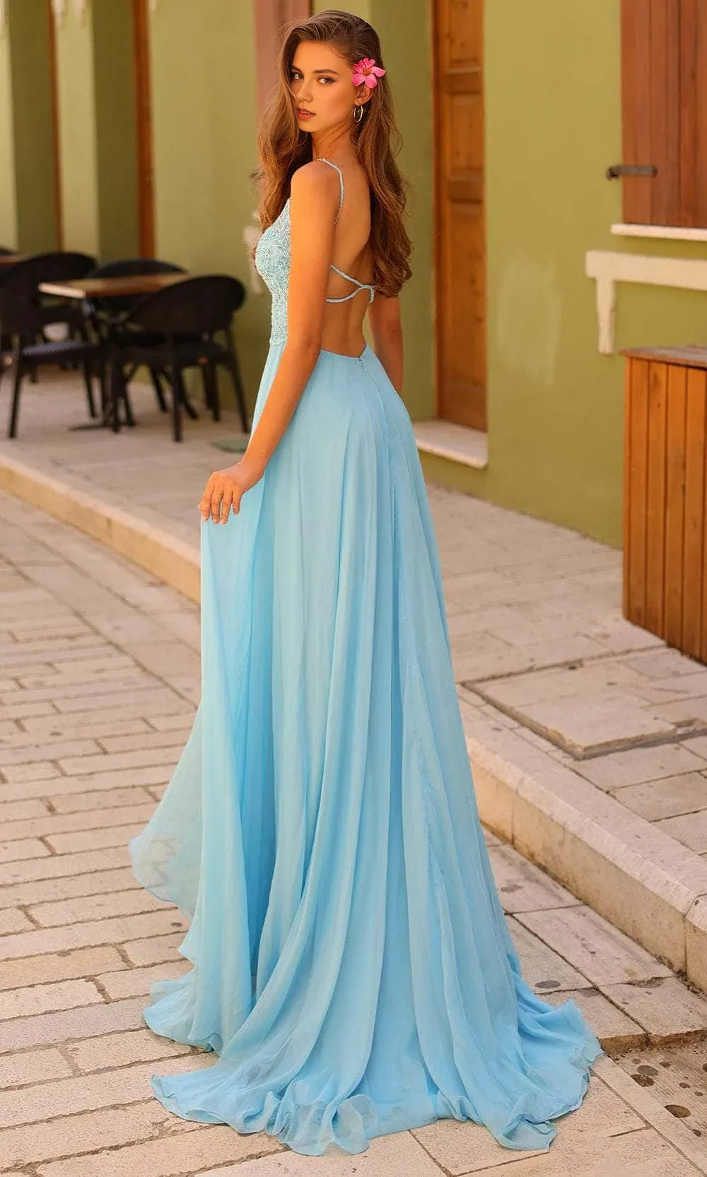 Sweetheart Sleeveless A-Line Unique Off the shoulder Floor length Prom Dress Hot Sale For Women