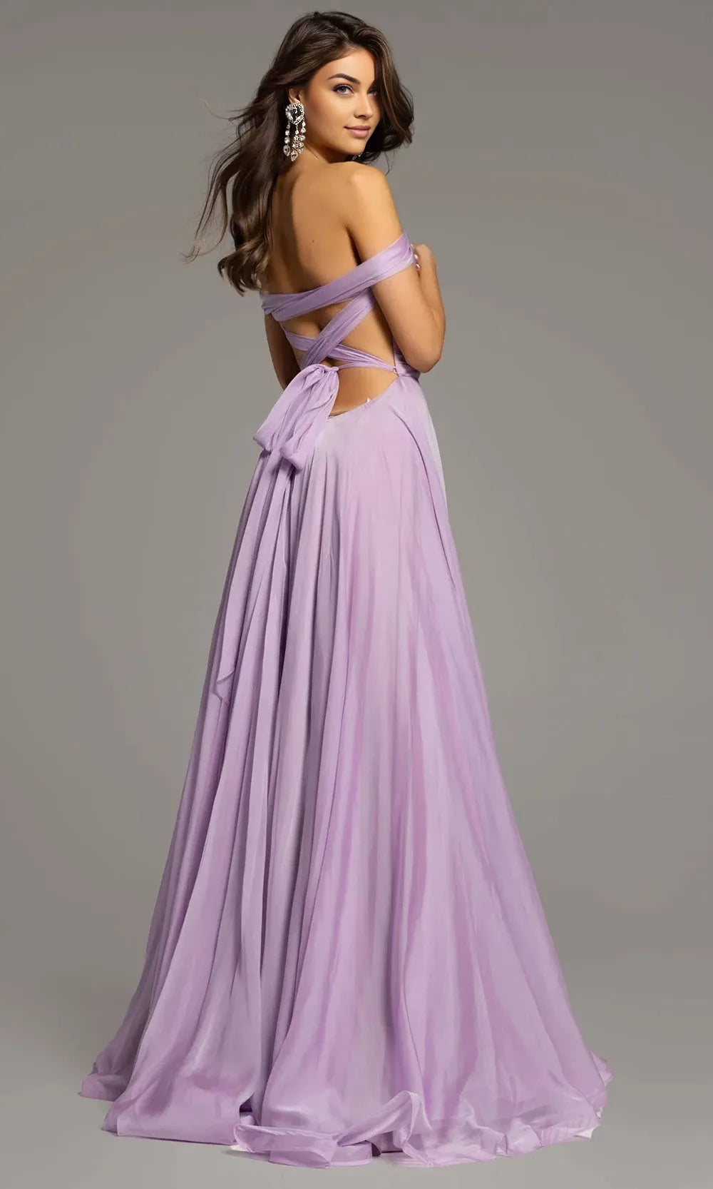 Sweetheart Sleeveless A-line Elegant Off the shoulder Floor length Long Prom Dress For Sale For Women