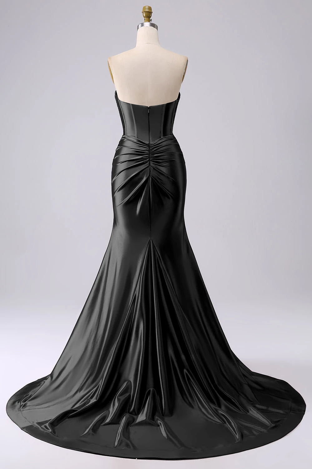 Sweetheart Sleeveless Mermaid Fashion Black Off the shoulder Floor Length Prom Dress For Sale For Ladies